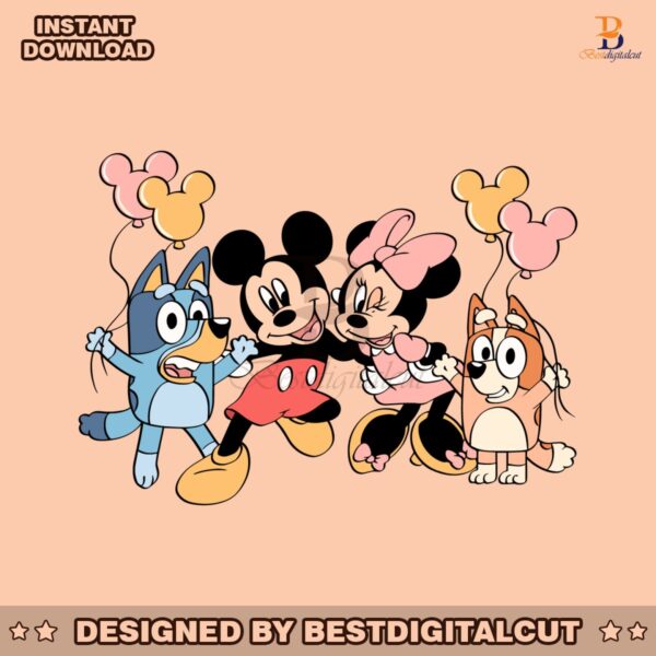 bluey-and-mickey-friends-disney-svg