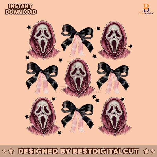 pink-halloween-coquette-bow-ghostface-scream-png