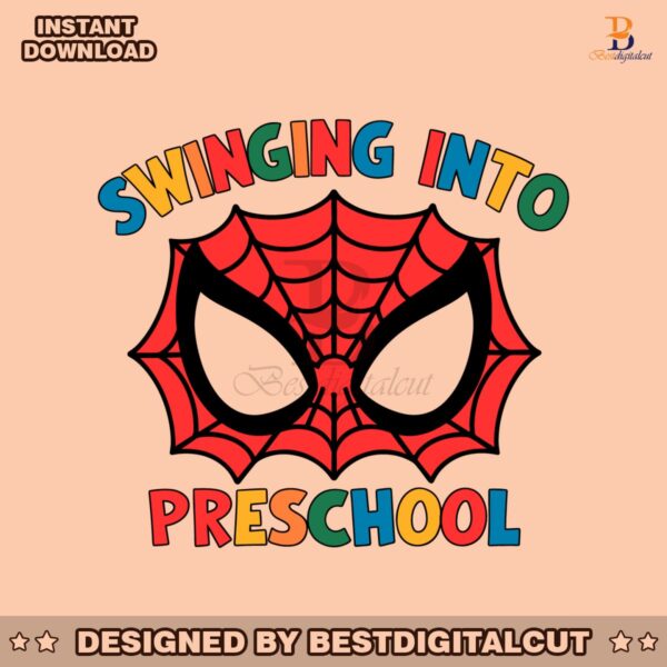 swinging-into-preschool-spiderman-svg