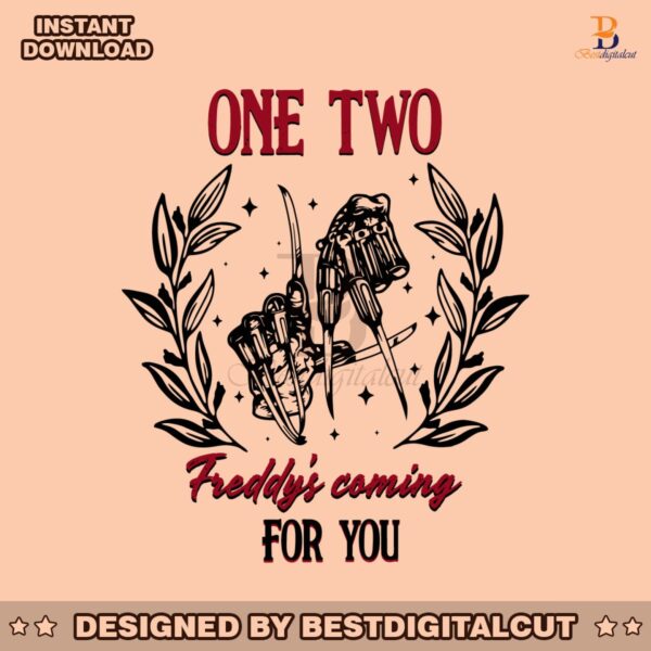 retro-one-two-freddys-coming-for-you-svg