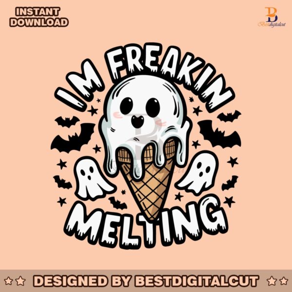 funny-im-freakin-melting-spooky-summer-svg