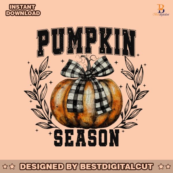 pumpkin-season-coquette-bow-png