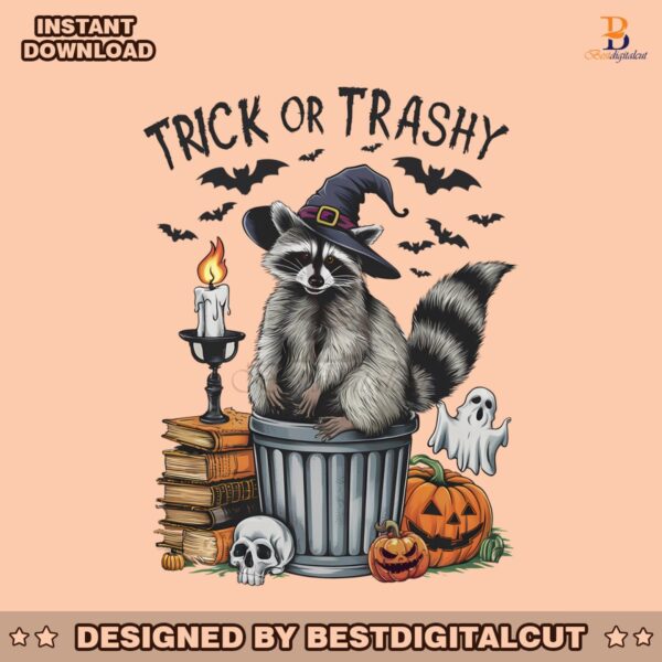 retro-trick-or-trashy-raccoon-witch-vibe-png