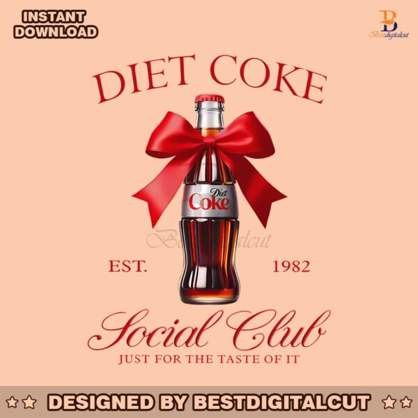 coquette-diet-coke-social-club-est-1982-red-bow-png