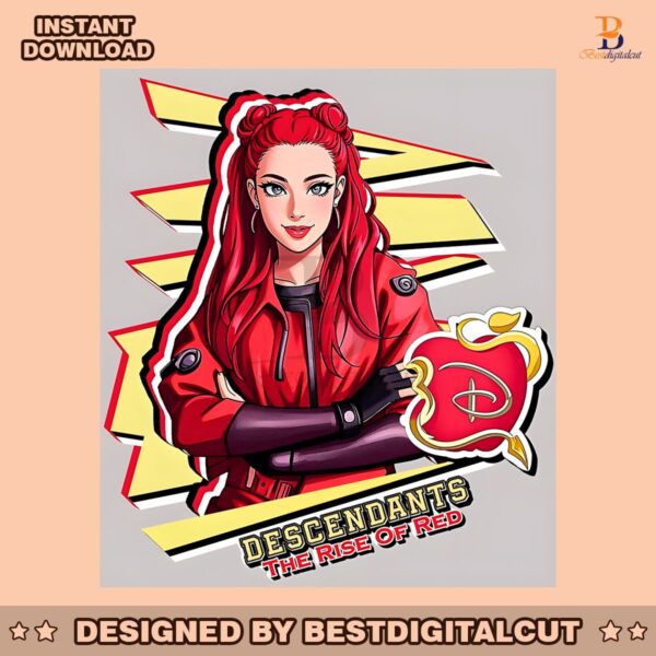 descendants-4-the-rise-of-red-kylie-cantrall-comics-png