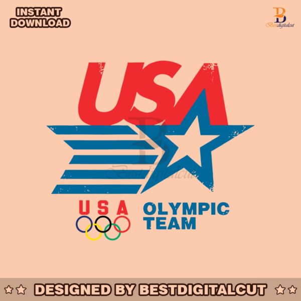 vintage-usa-olympic-team-paris-svg