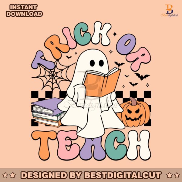 checkered-trick-or-teach-spooky-teacher-svg