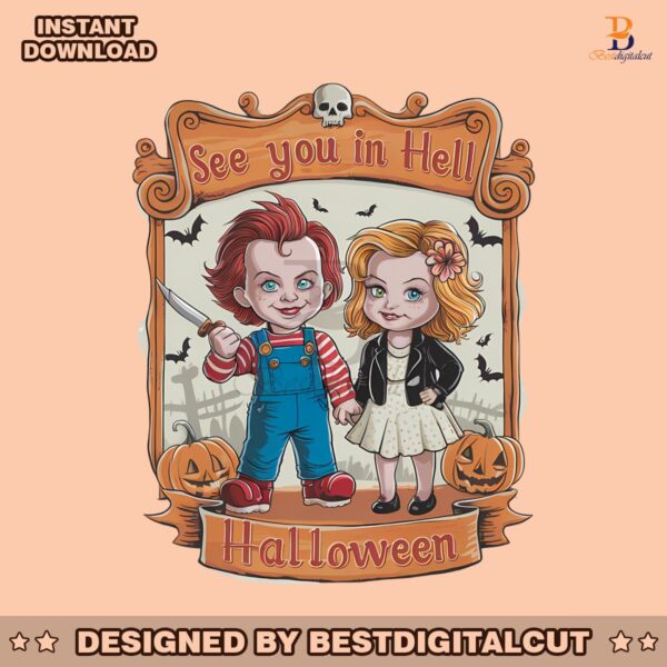 chucky-and-tiffany-see-you-in-hell-png