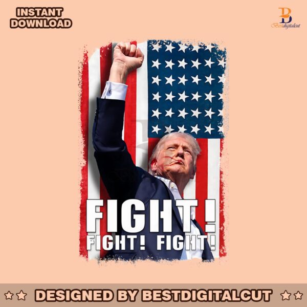 trump-fight-fight-fight-usa-flag-png