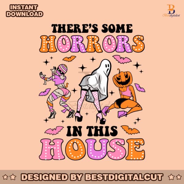 funny-spooky-girl-theres-some-horrors-in-this-house-svg