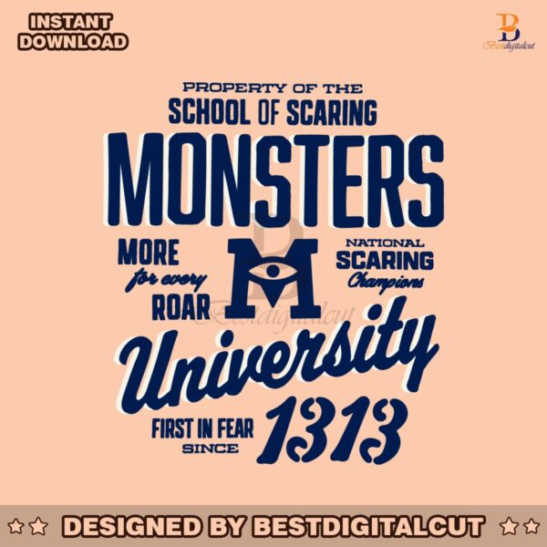 school-of-scaring-monsters-university-1313-svg