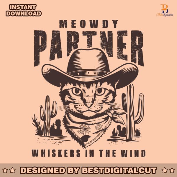 cowboy-cat-meowdy-partner-whiskers-in-the-wind-svg