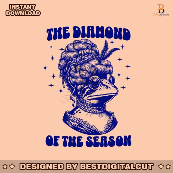 the-diamond-of-the-season-frog-meme-svg