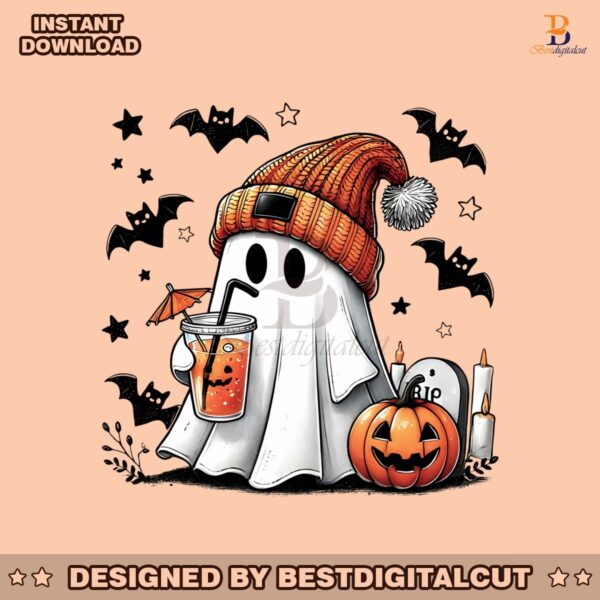 halloween-ghost-pumpkin-spice-latte-png