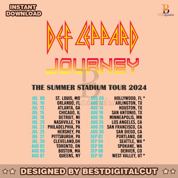 def-leppard-summer-stadium-tour-2024-timeline-svg