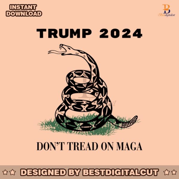 trump-2024-dont-tread-on-maga-snake-rattlesnake-svg