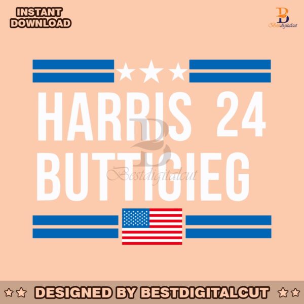 harris-buttigieg-2024-campaign-svg