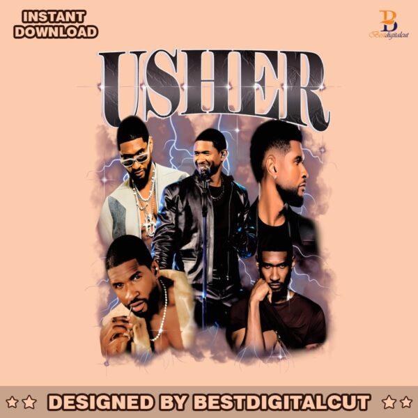 retro-usher-singer-pop-music-png