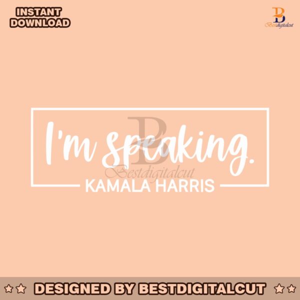 im-speaking-kamala-harris-president-2024-svg