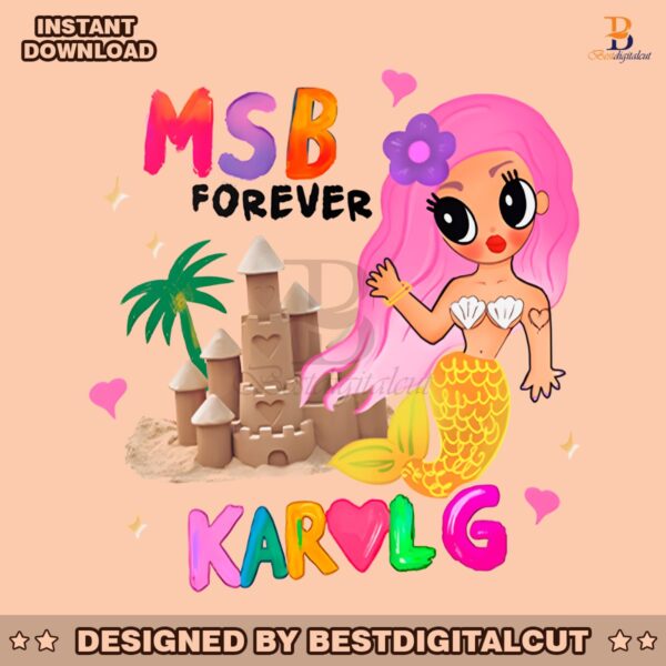 karol-g-msb-forever-sandcastle-mermaid-png