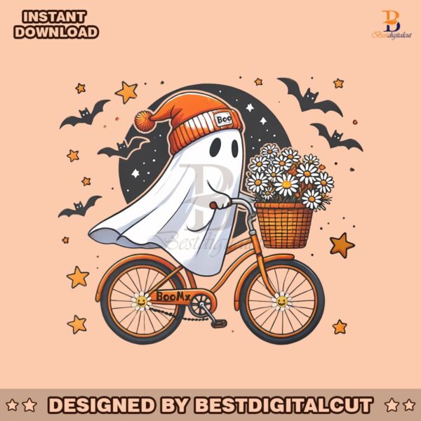 cute-halloween-floral-ghost-cycling-png