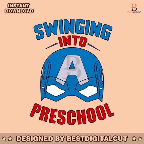 captain-america-swinging-into-preschool-svg