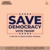 save-democracy-vote-trump-constitutional-republic-svg