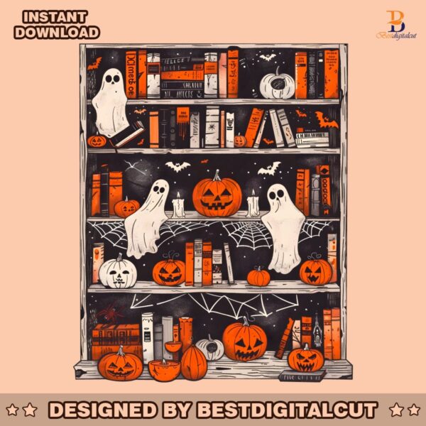 halloween-library-bookish-ghost-png