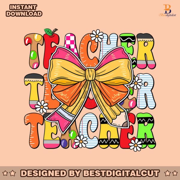 coquette-teacher-pencil-bow-teacher-life-svg