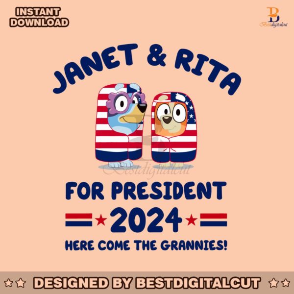 funny-janet-and-rita-for-president-2024-election-svg