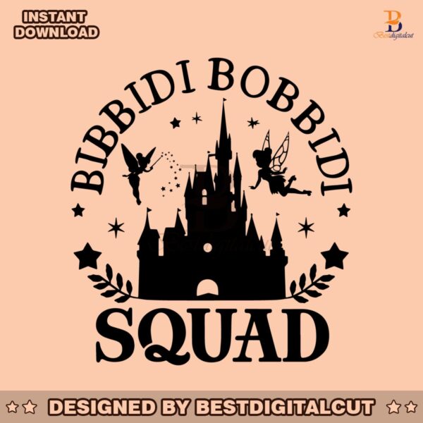 bibbidi-bobbidi-squad-magical-castle-svg