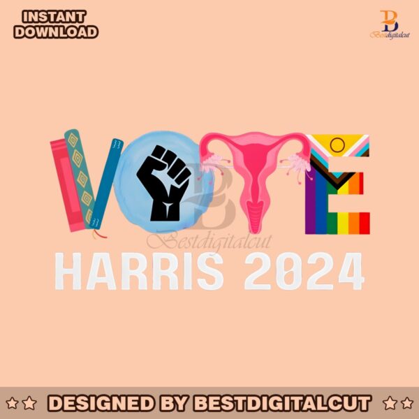 retro-vote-harris-2024-women-rights-png