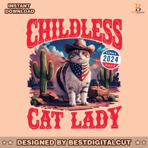 childless-cat-lady-patriotic-cat-kamala-png