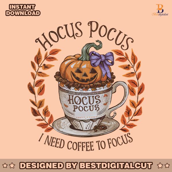 i-need-coffee-to-focus-retro-halloween-png