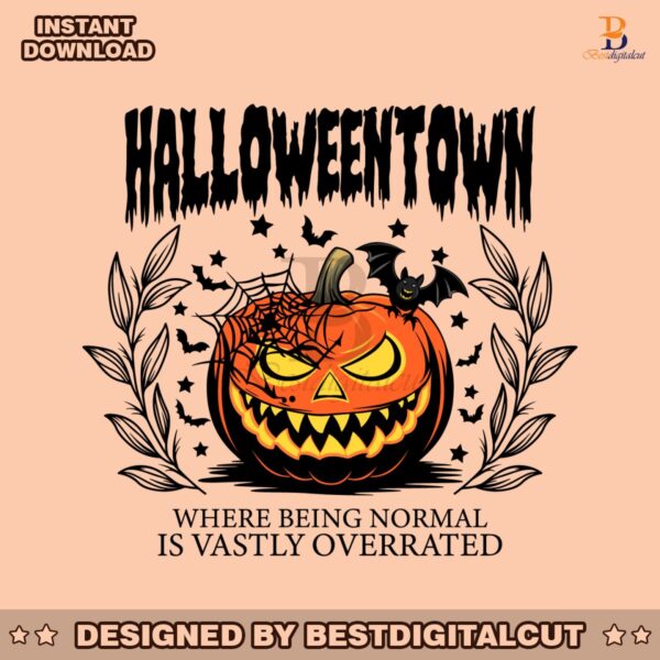 pumpkin-halloweentown-where-being-normal-svg