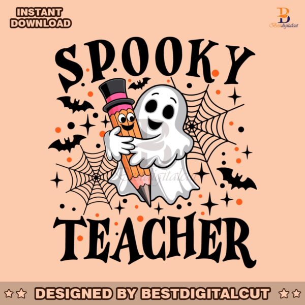 spooky-teacher-ghost-pencil-halloween-school-svg