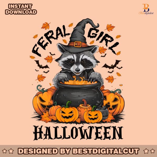 feral-girl-halloween-witchy-raccoon-png