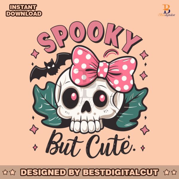 halloween-coquette-spooky-but-cute-skull-svg