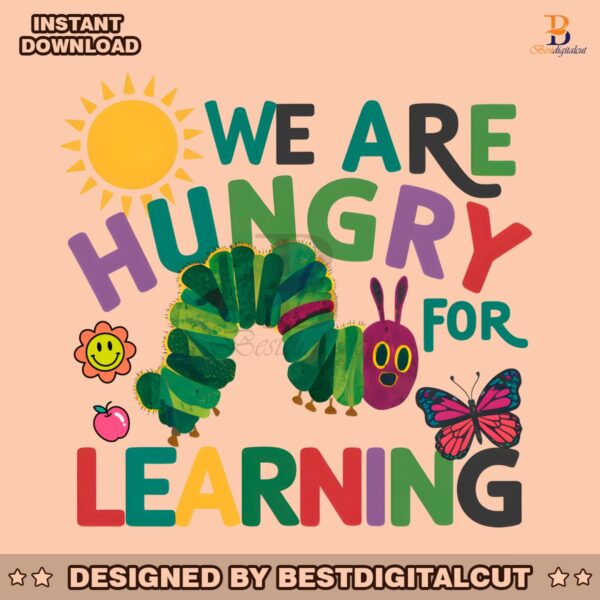 caterpillar-we-are-hungry-for-learning-png