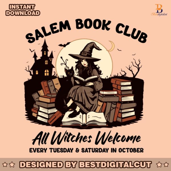 salem-book-club-all-witches-welcome-svg