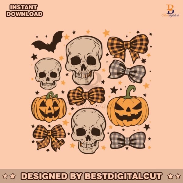 retro-halloween-skull-coquette-bow-svg