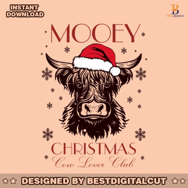 mooey-christmas-cow-lover-club-svg