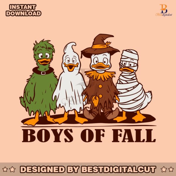 cute-boys-of-fall-ghost-ducks-svg