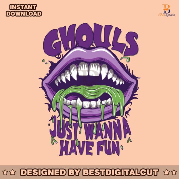 ghouls-just-wanna-have-fun-svg