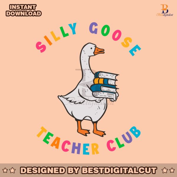 funny-silly-goose-teacher-club-svg