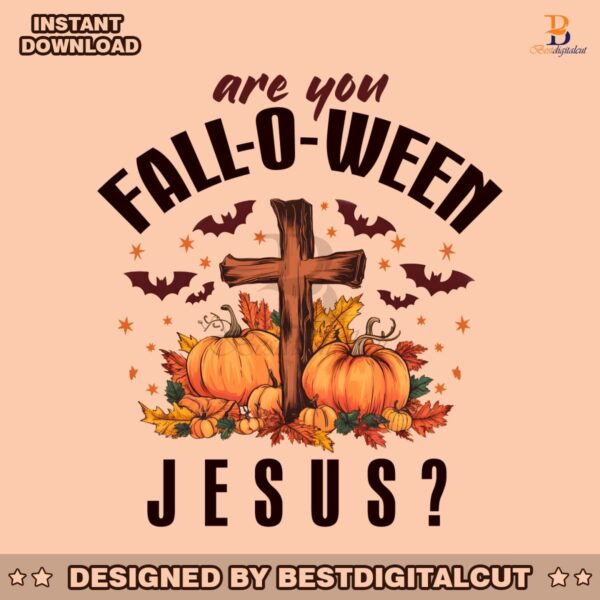 are-you-falloween-jesus-pumpkin-png