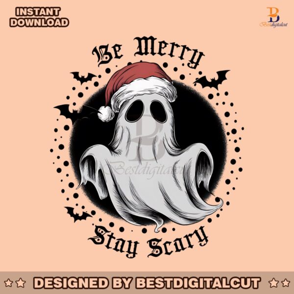 halloween-christmas-be-merry-stay-scary-svg