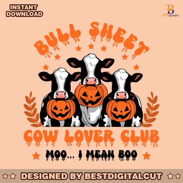 bull-sheet-cow-lover-club-halloween-pumpkin-svg