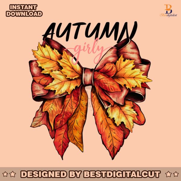 retro-autumn-girly-fall-floral-bow-png