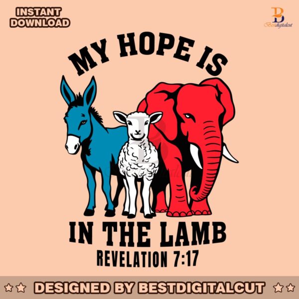 my-hope-is-in-the-lamb-revelation-svg